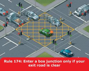 yellow box junction rules uk|highway code yellow box rules.